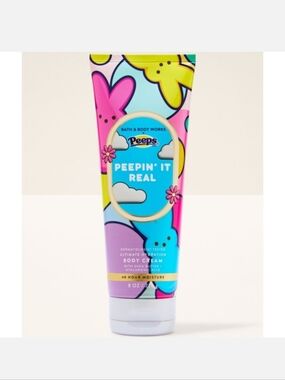 Bath & Body Works Peeps Peepin' It Real Body Cream 8oz NEW